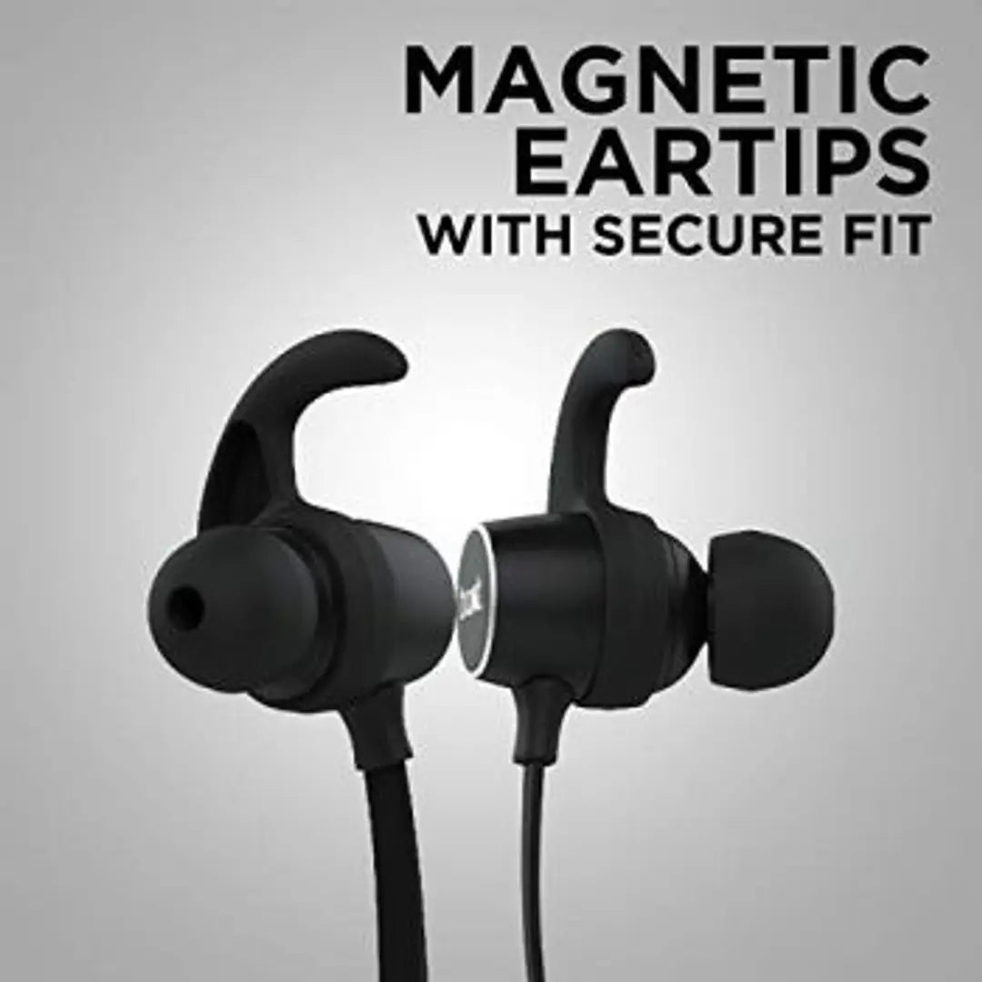 Rockerz 255F Bluetooth Headset (Active Black, Wireless In The Ear)