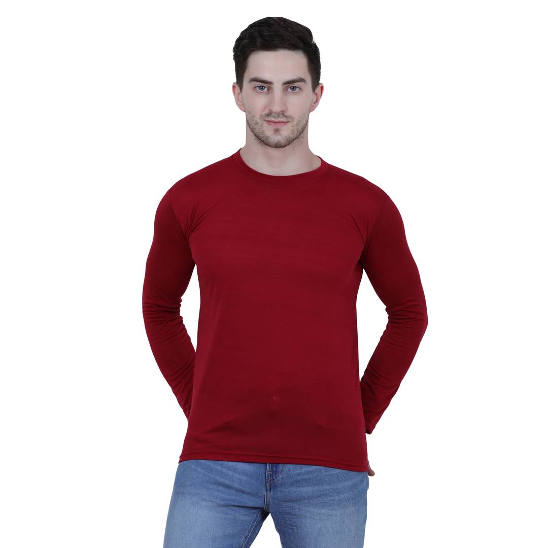 Men's Multicoloured Cotton Blend Solid Round Neck Tees (Pack of 3)