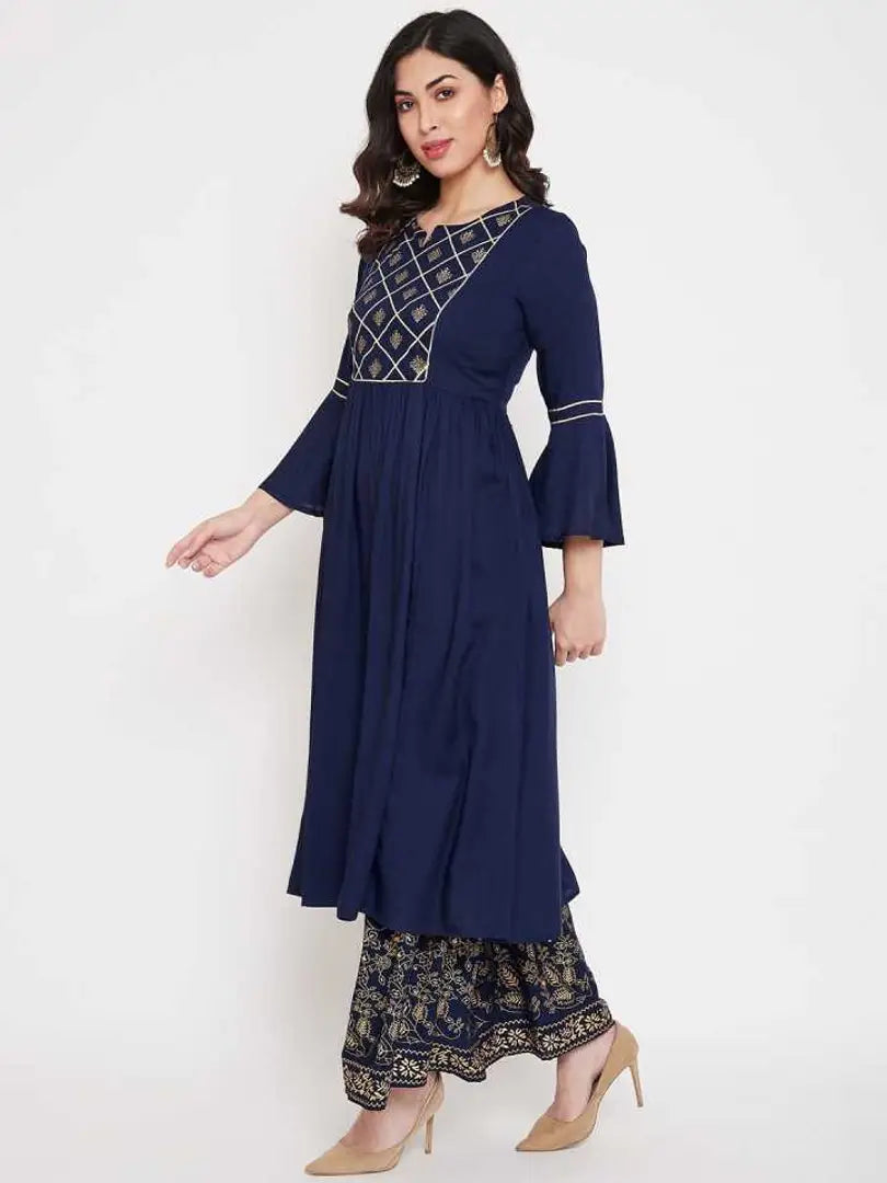Women Kurta and Sharara Set