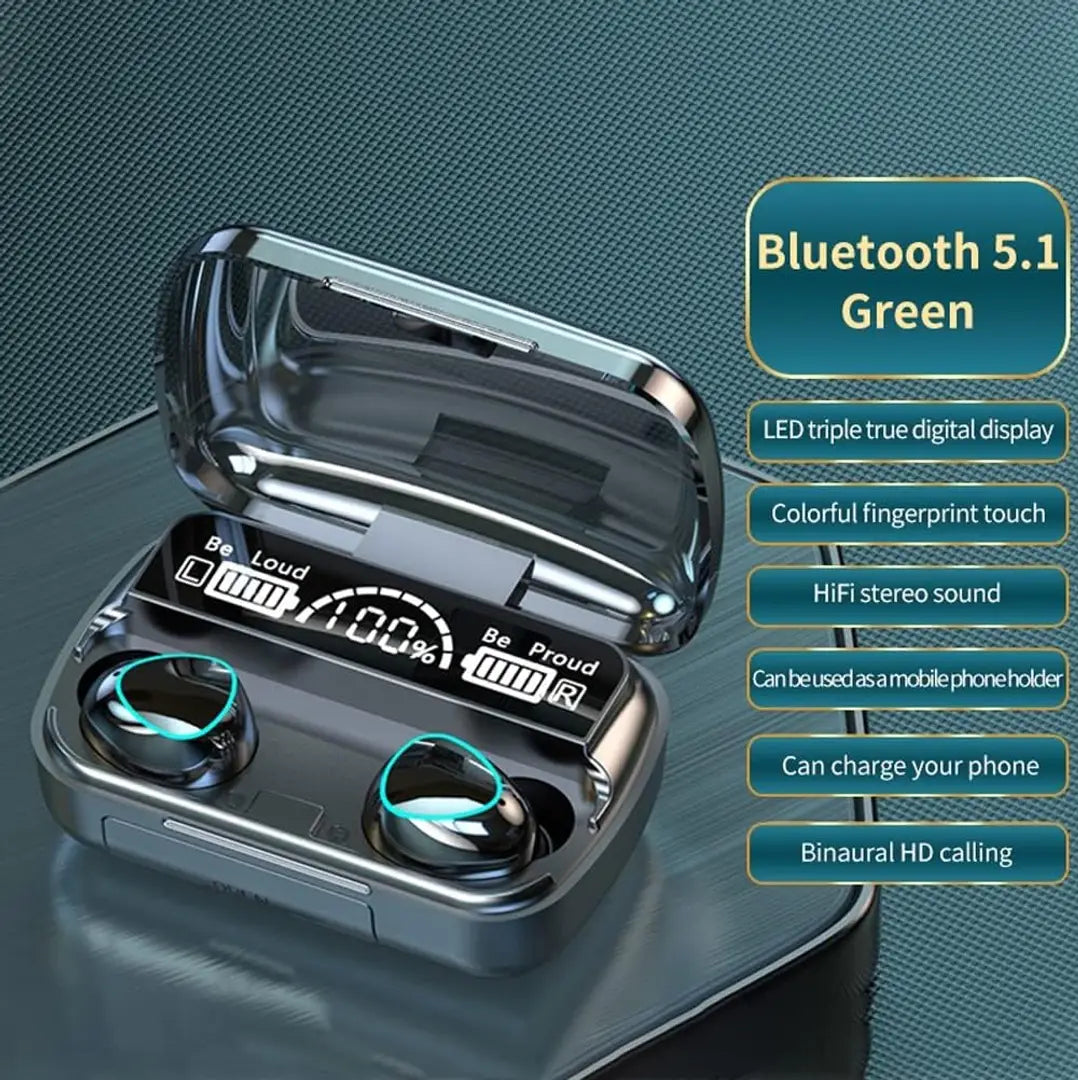 Lichen WIRELESS EARBUDS WITH SMART TOUCH BLUETOOTH GAMING HEADSET Bluetooth Headset