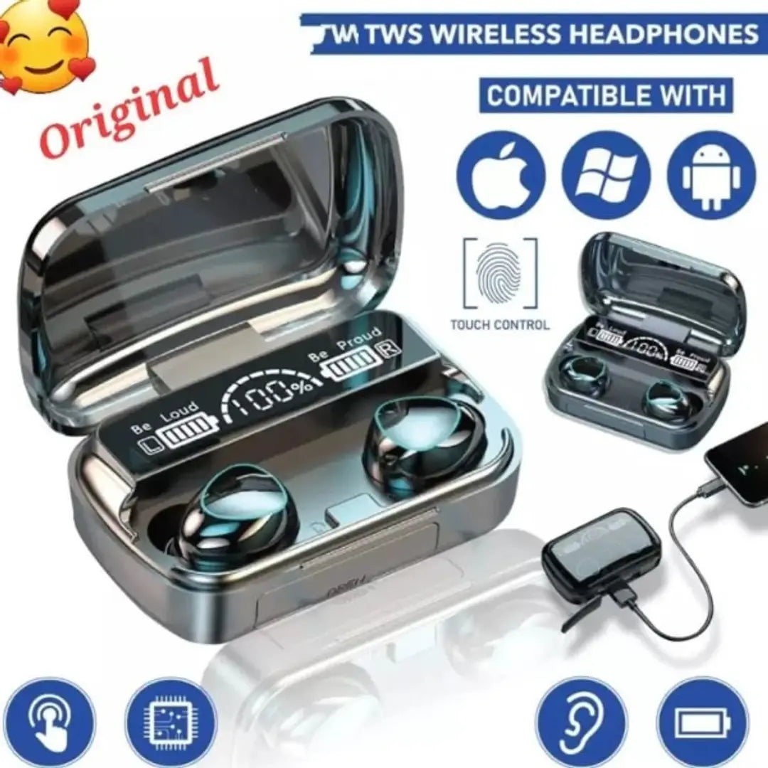Lichen WIRELESS EARBUDS WITH SMART TOUCH BLUETOOTH GAMING HEADSET Bluetooth Headset