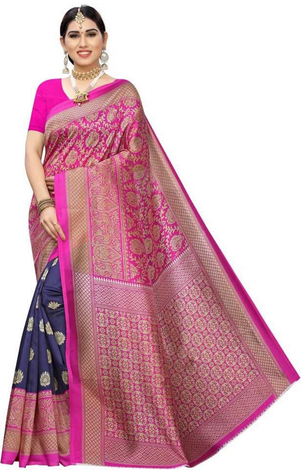 Latest Printed Mysore Silk Sarees