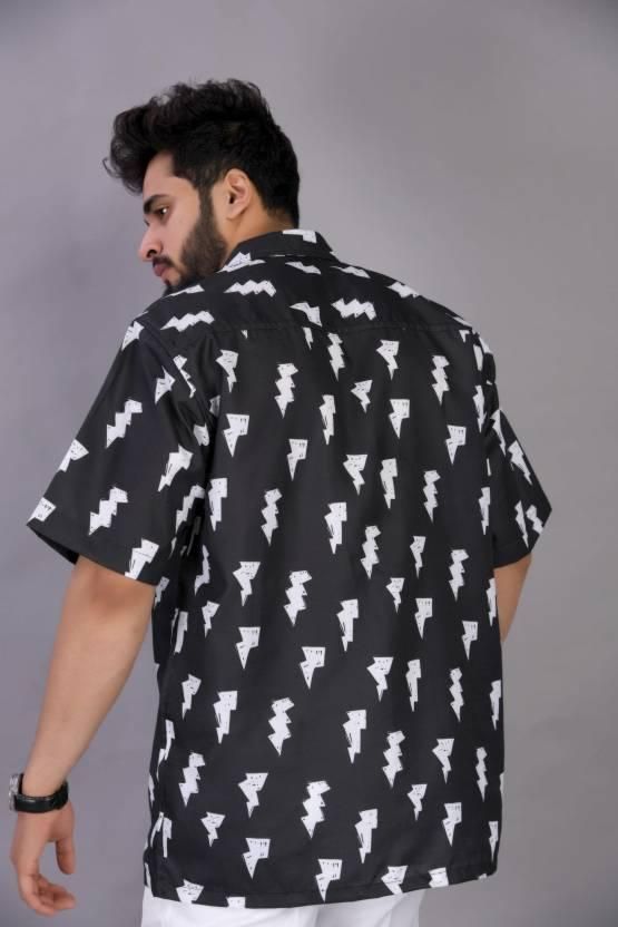 Brown Brothers Cotton Blend Printed Half Sleeves Regular Fit Mens Casual Shirt