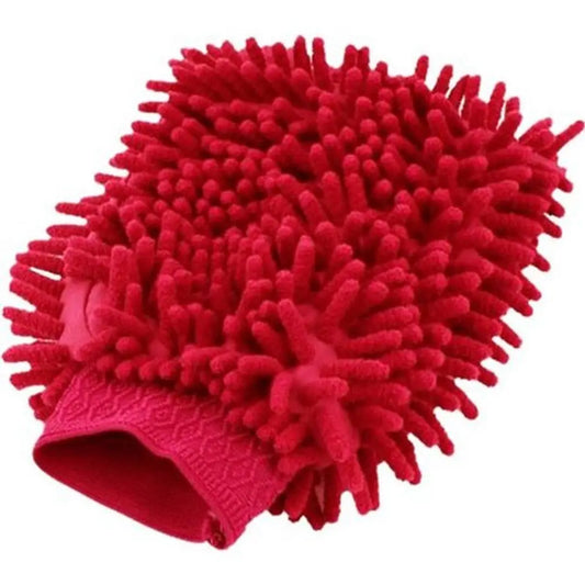 2 Sided  Microfiber Home and Car Cleaning Dusting Gloves Lint Free Scratch free