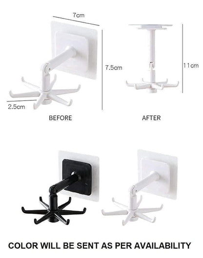 Rotating Foldable Hook Hanging Rotary Hook